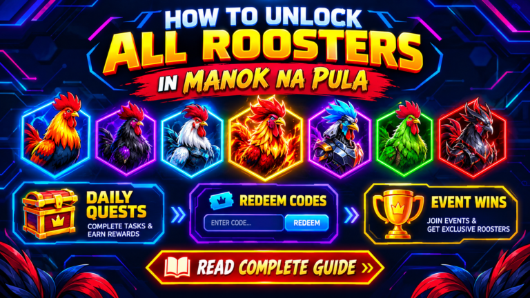 Unlock All Roosters in Manok na Pula